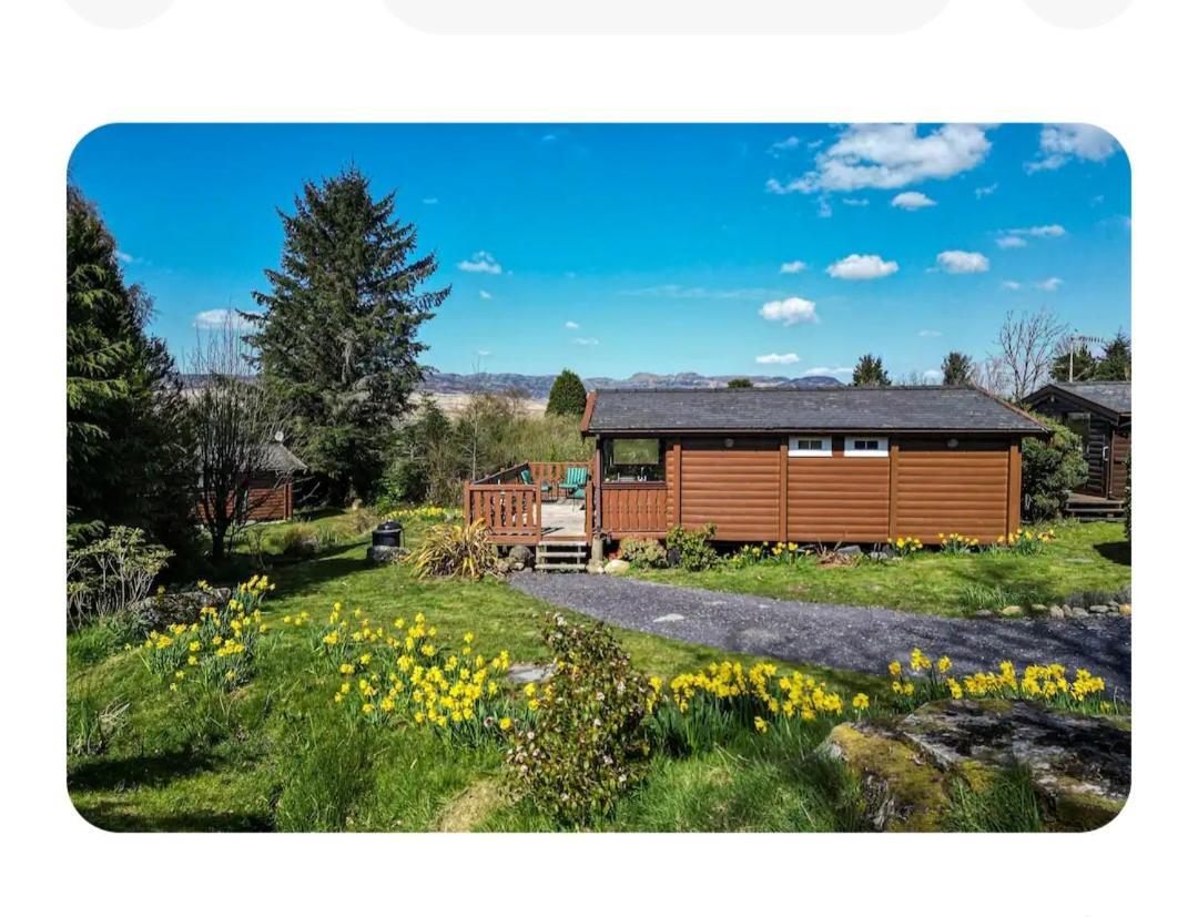 Cosy Cabin In Snowdonia With Views Wi-Fi Dog Friendly & Parking Trawsfynydd エクステリア 写真